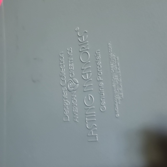 VINTAGE AMERICAN GREETINGS LASTING MEMORIES GENUINE PORCELINE PLATE . - Picture 4 of 5